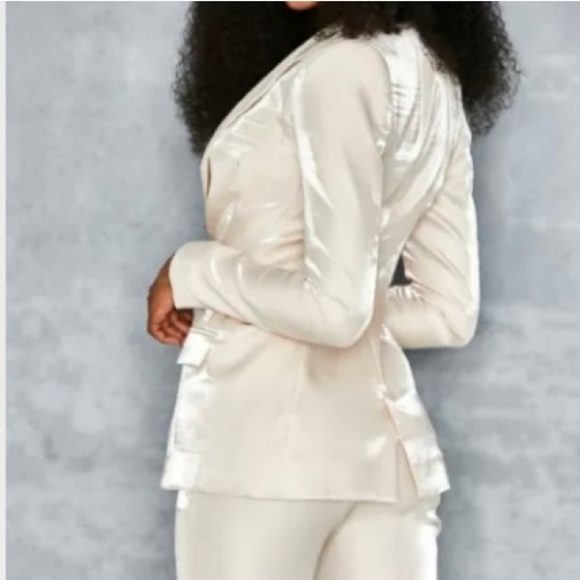 Mistress Rocks High Shine Tuxedo jacke S,   and the trousers M,  New without tag - Picture 2 of 13